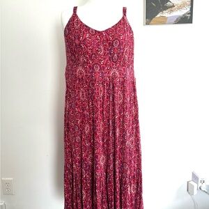 Torrid Tiered Midi Dress